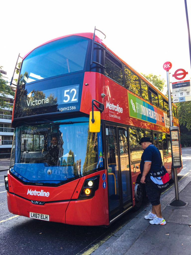 London double decker bus
