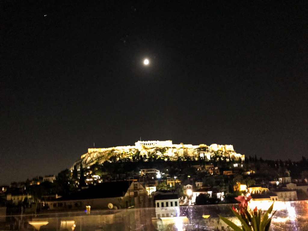 Is Athens worth visiting in 2022 Acropolis night view Greece