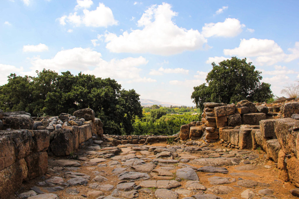 Tel Dan Israel archaeological site Golan Heights