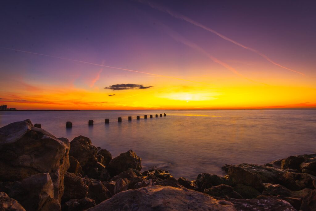 Sunset at Clearwater Beach