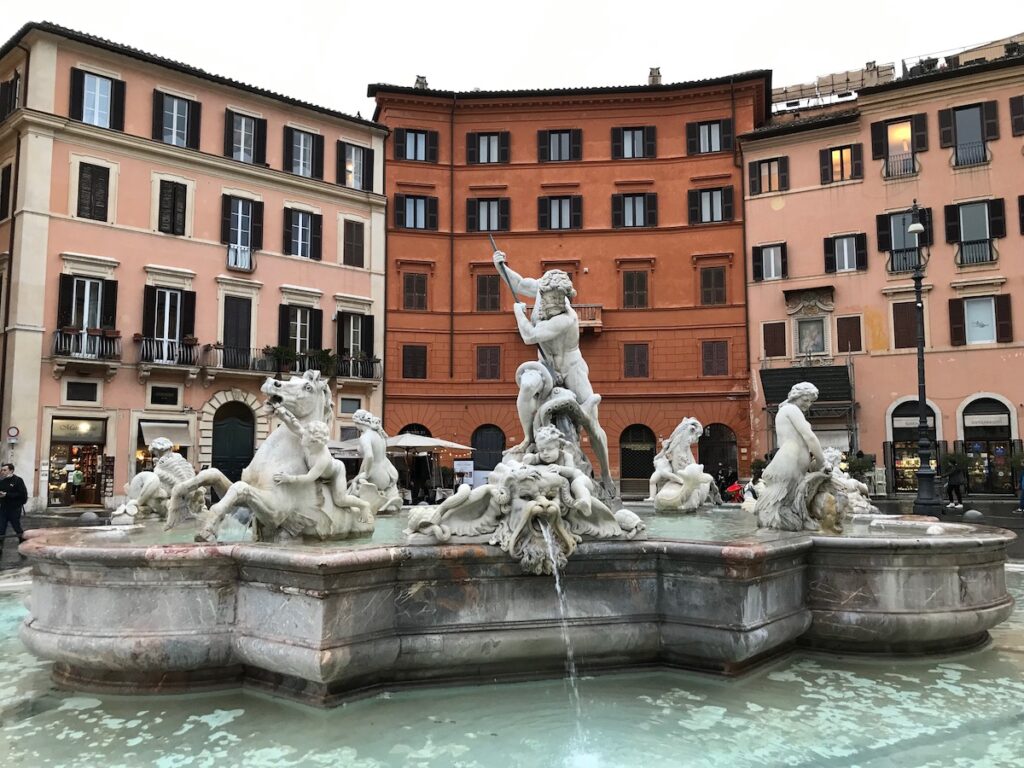 The Piazza Navona is one of the best places to go on a travel photo tour of Rome!