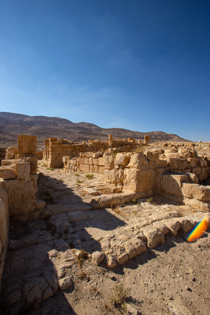 Khirbet ed-Dharih archaeological site in Jordan
