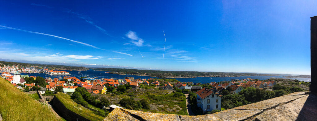 View from Carsten Fortress near Gothenburg, Sweden
