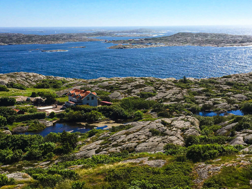 Carlsten Fortress view in Sweden