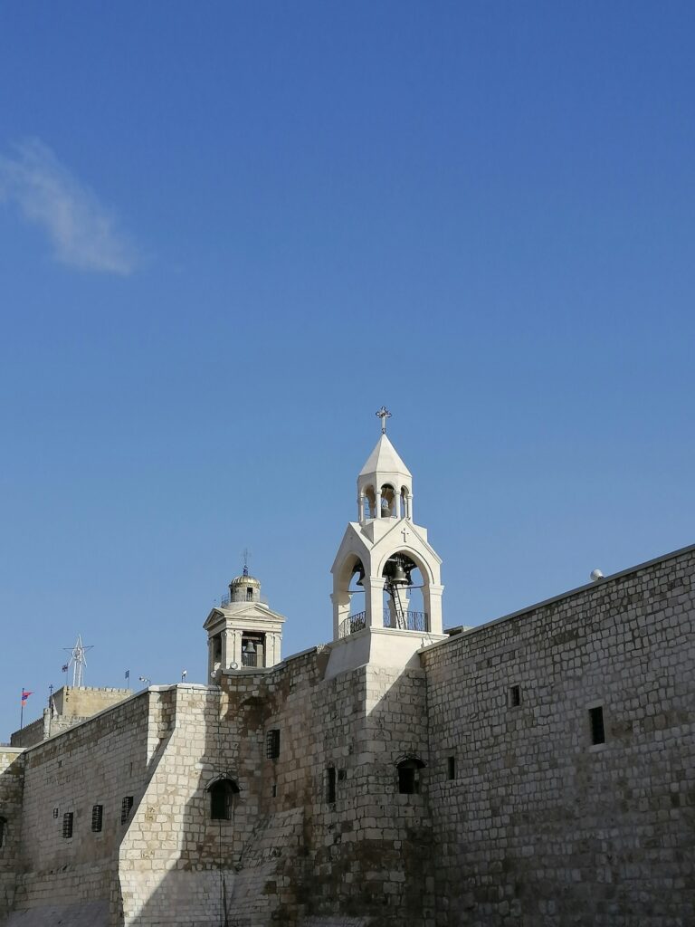 The Church of the Nativity in Bethlehem, a biblical site surrounded by history