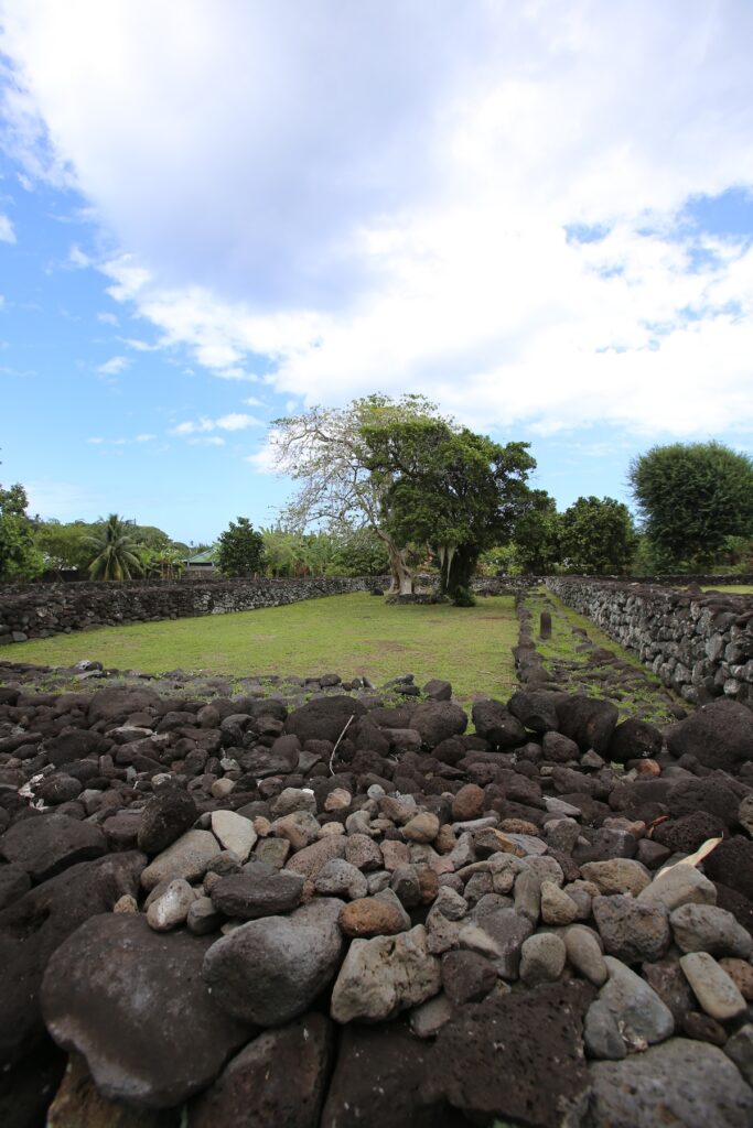 Marae Ta'ata in Tahiti