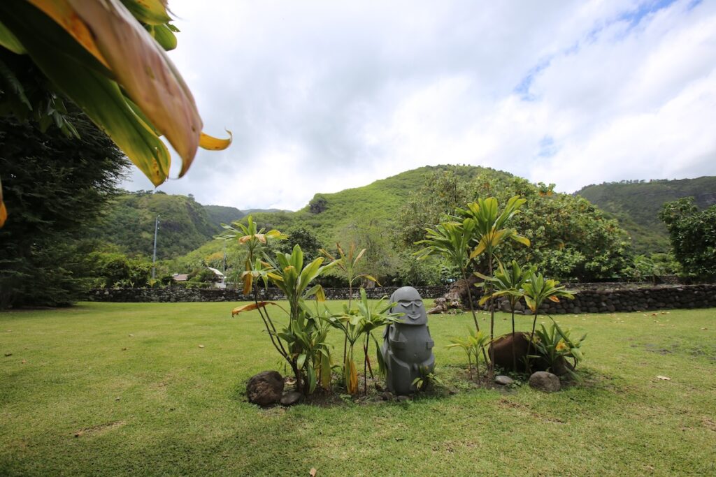 Marae Ta'ata in Tahiti
